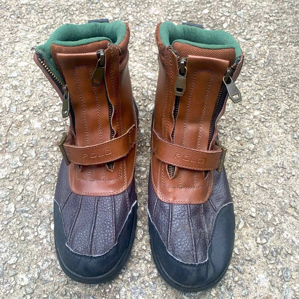 Vintage RL Polo leather boots